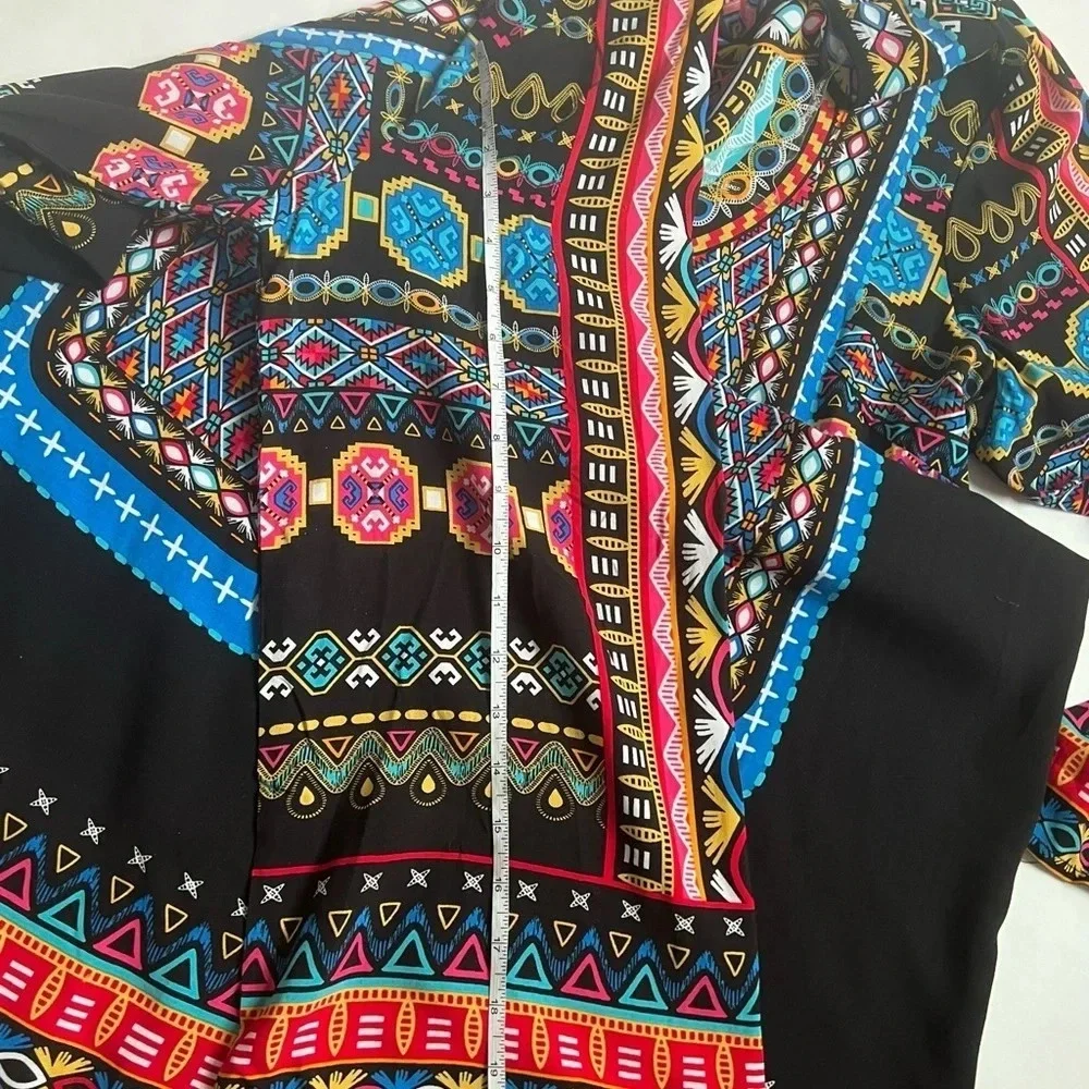 Flying Tomato tunic dress NWOT Women Size XXL Plus Long Sleeve Black - Picture 7 of 10